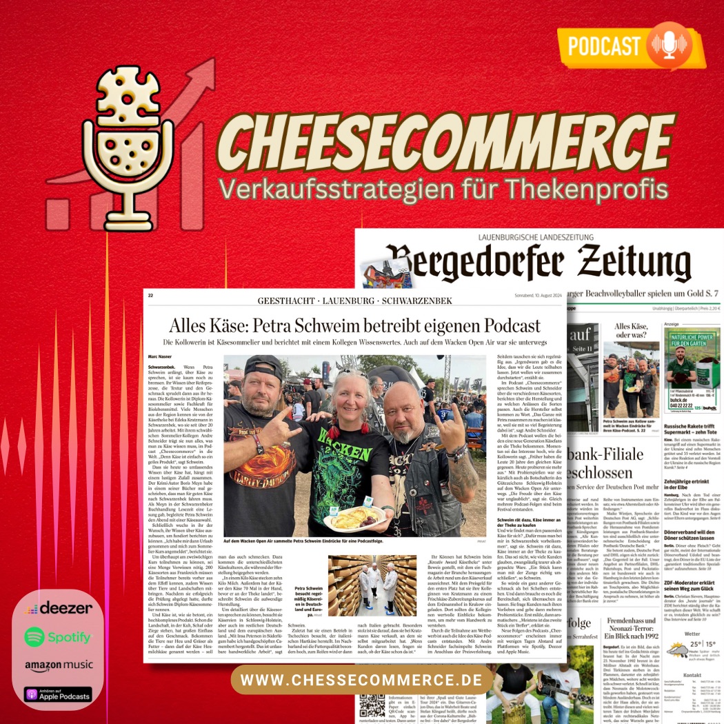 CheeseCommerce in der Bergedorfer Zeitung