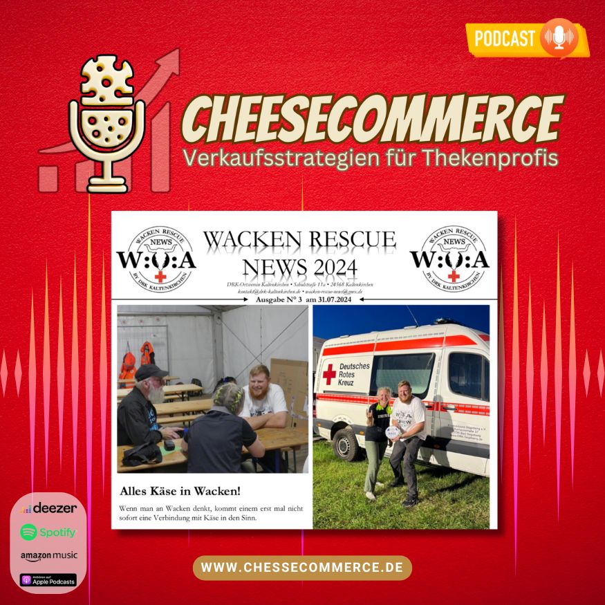 CheeseCommerce auf der Titelseite des DRK